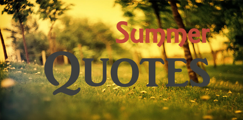 summer quotes